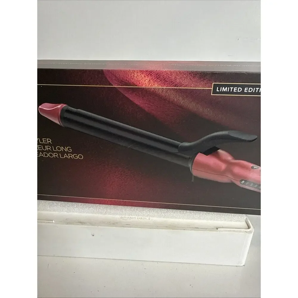 Bio Ionic Long Barrel 1” Curling Iron with Moisture Heat Technology